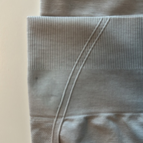 Oner Active Effortless High-Waisted Leggings - Light Grey Marl - M Long - Picture 6 of 6